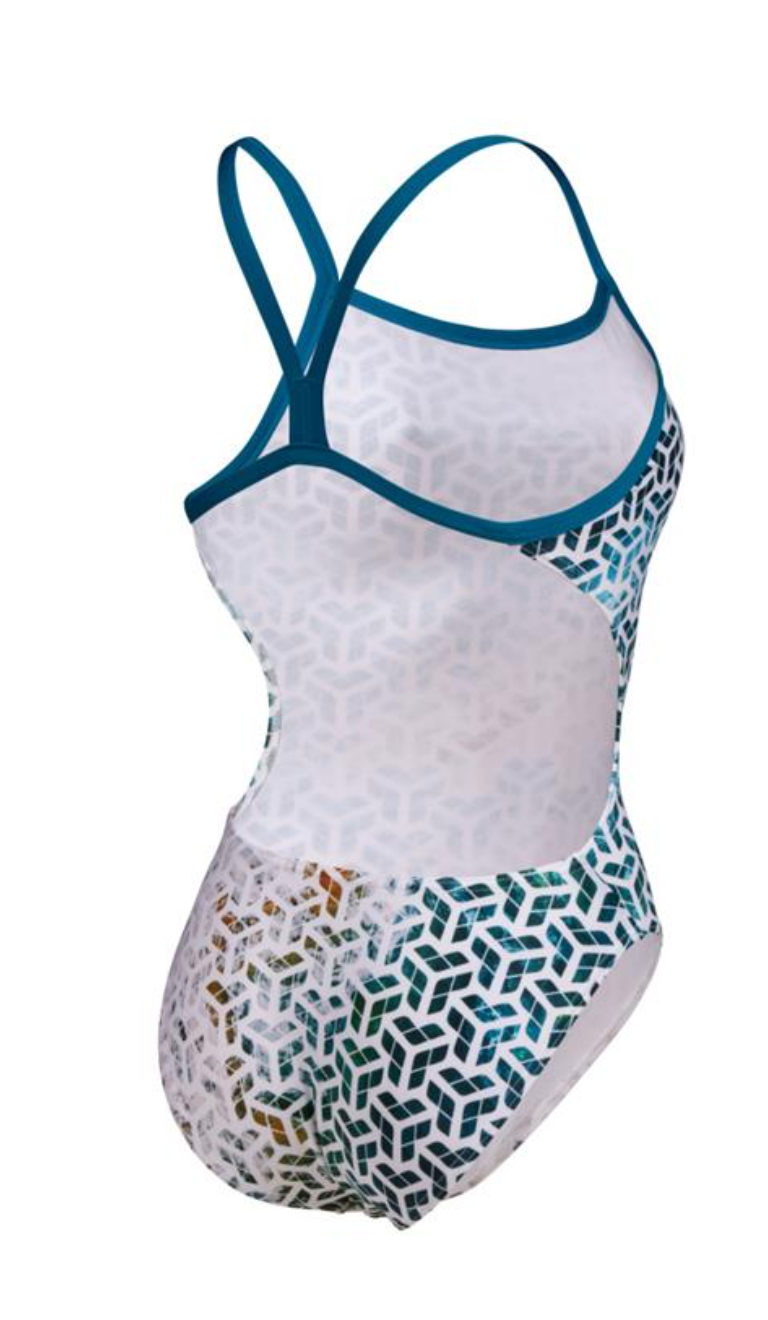 Arena- Girl's Planet Water Swimsuit Challenge Back