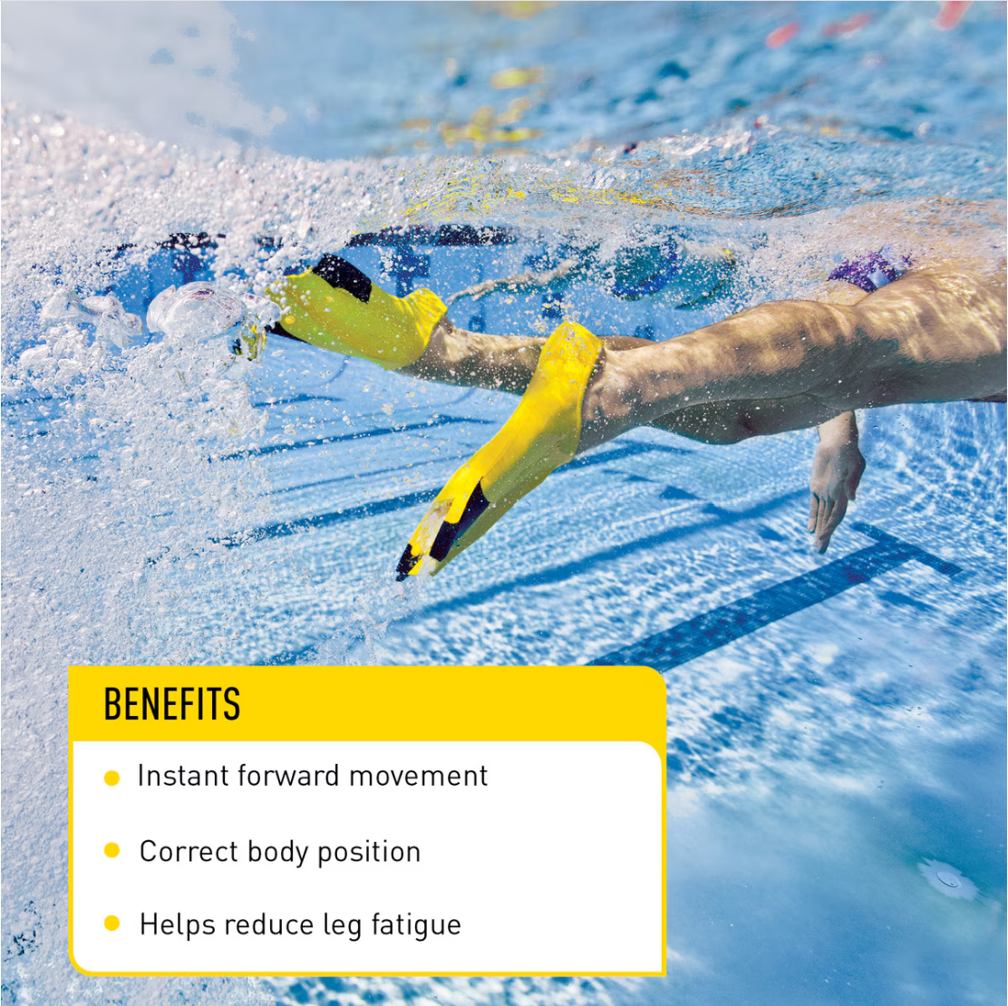 Z2 Gold Zoomers Swim Fins
