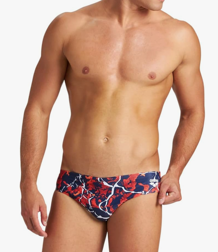 Arena- Mens' Earth Texture Brief