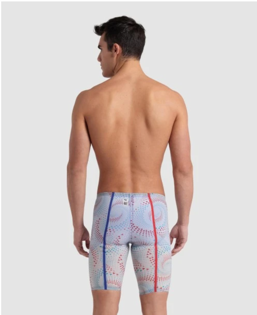 Arena Men's Powerskin Carbon Glide Le Jammer- Fireflow