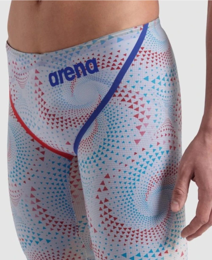 Arena Men's Powerskin Carbon Glide Le Jammer- Fireflow