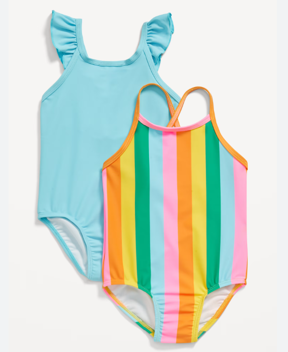 Baby-Printed One-Piece Swimsuit- 2 Colors