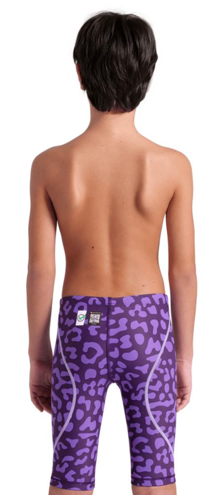 Arena Men's POWERSKIN ST NEXT LE JAMMER JR- Leopard Violet