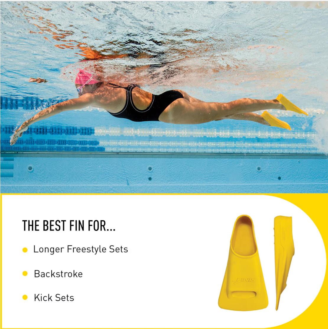 Zoomers Gold Swimming Fins