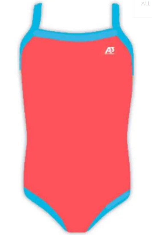 A3 Performance Girls Swimsuit Lycra