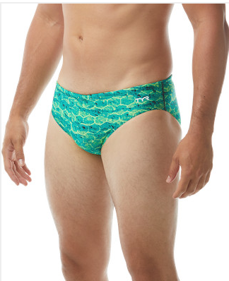 TYR Men’s Agran Brief- Green