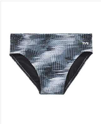 TYR Boys' Surge Racer Swimsuit- Titanium