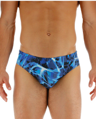 TYR Durafast Lite® Men's Brief - Electro- Blue