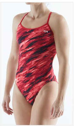 TYR Women's Vitric Trinityfit Swimsuit- Red