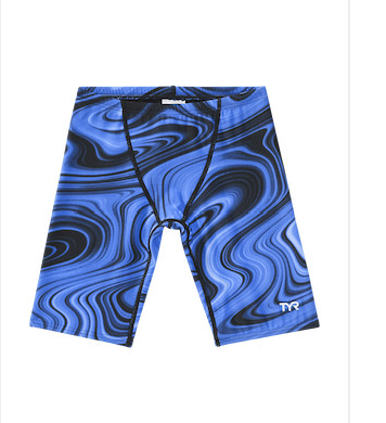 TYR Durafast Elite® Boys' Jammer Swimsuit - Vitality- Blue