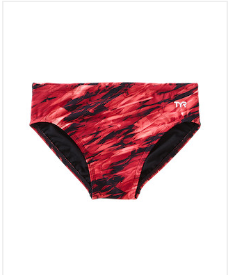 TYR Durafast Elite® Boys' Brief Swimsuit - Vitric- Red