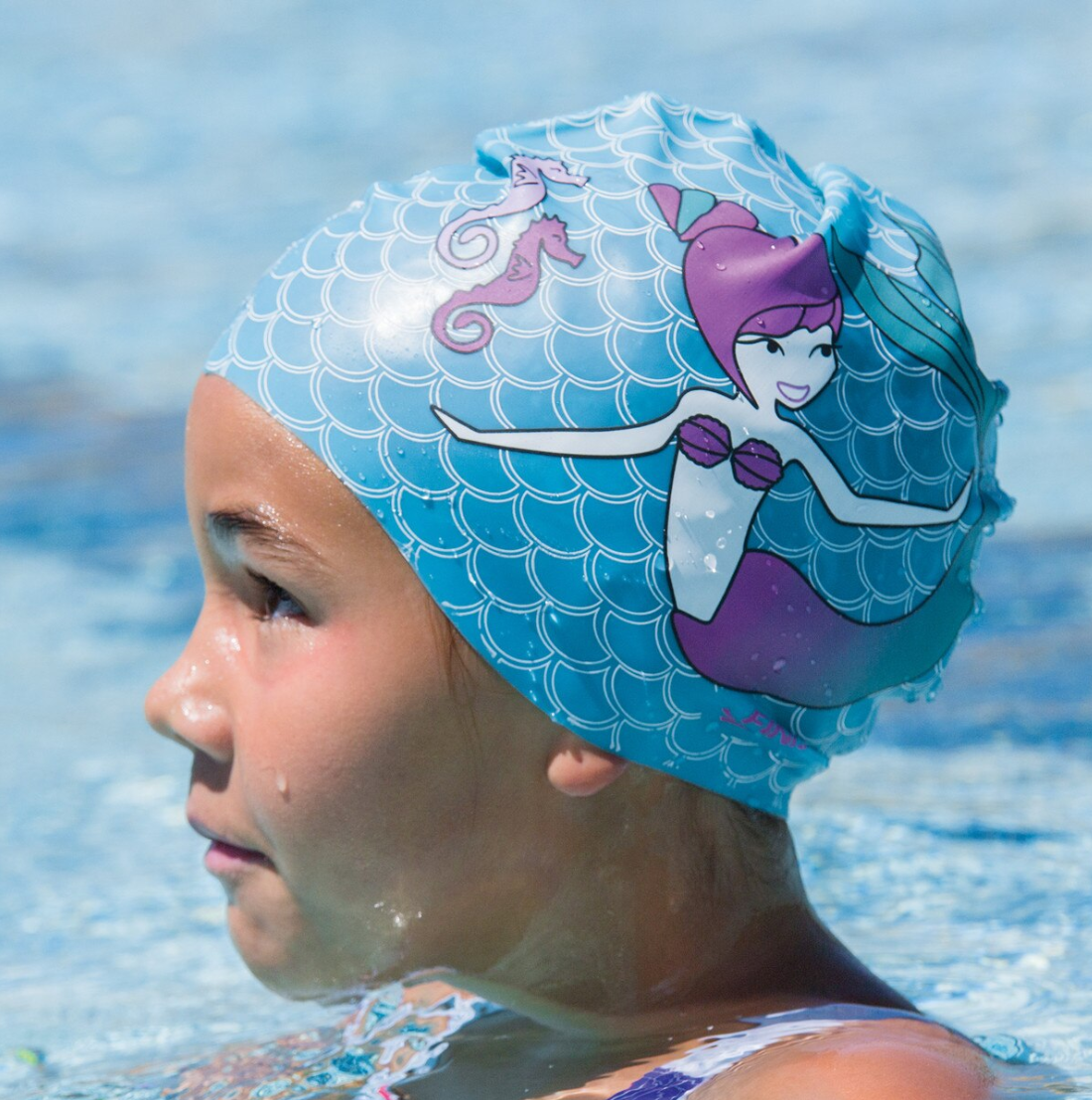 Finis Mermaid Silicone Swim Cap- Paradise